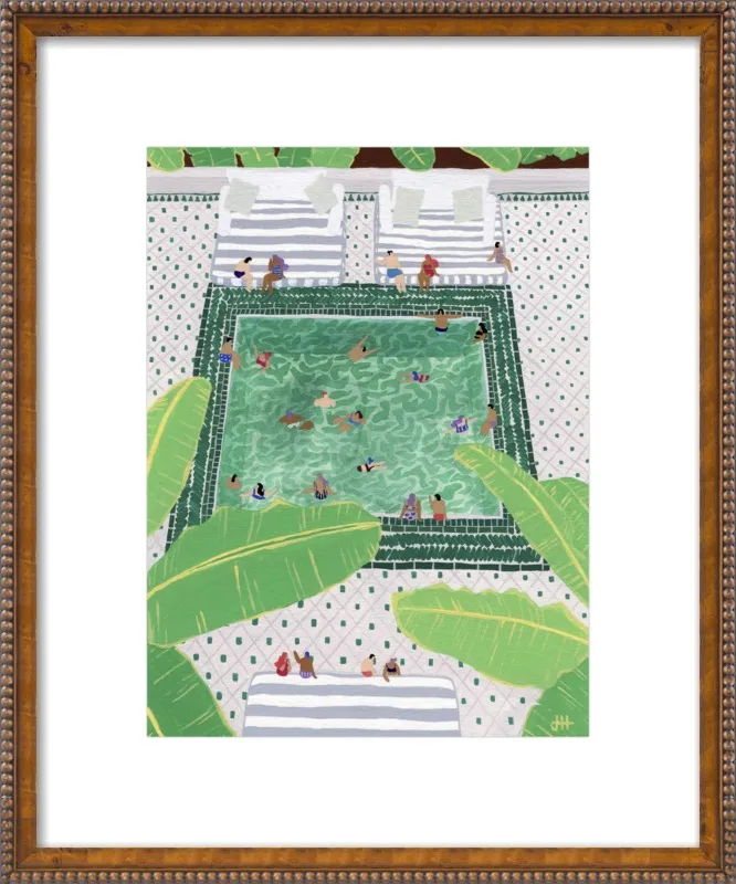 Green Riad by Joanne Ho for Artfully Walls