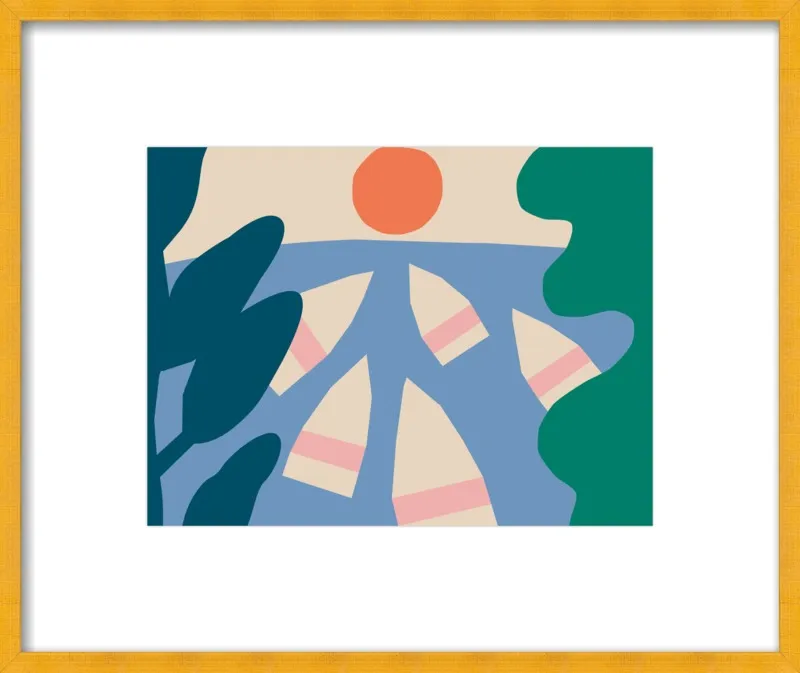 Tripoli Horizon by Anna Kovecses for Artfully Walls