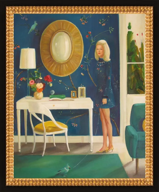 The Invisible Nature of Tansy Fairchild by Janet Hill for Artfully Walls