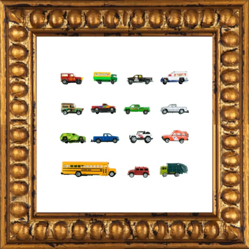 Vintage Toy Trucks by Jennifer Steen Booher for Artfully Walls