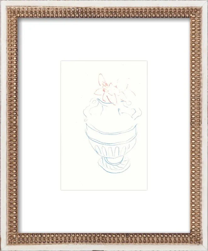 Sevres vase by Shanti Shea An for Artfully Walls