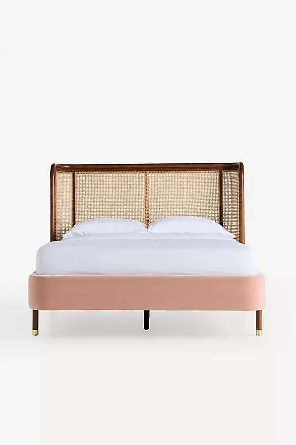 Heatherfield Velvet Bed