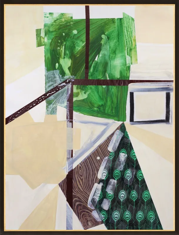 Abstract Study (trail map) by Pamela Staker for Artfully Walls
