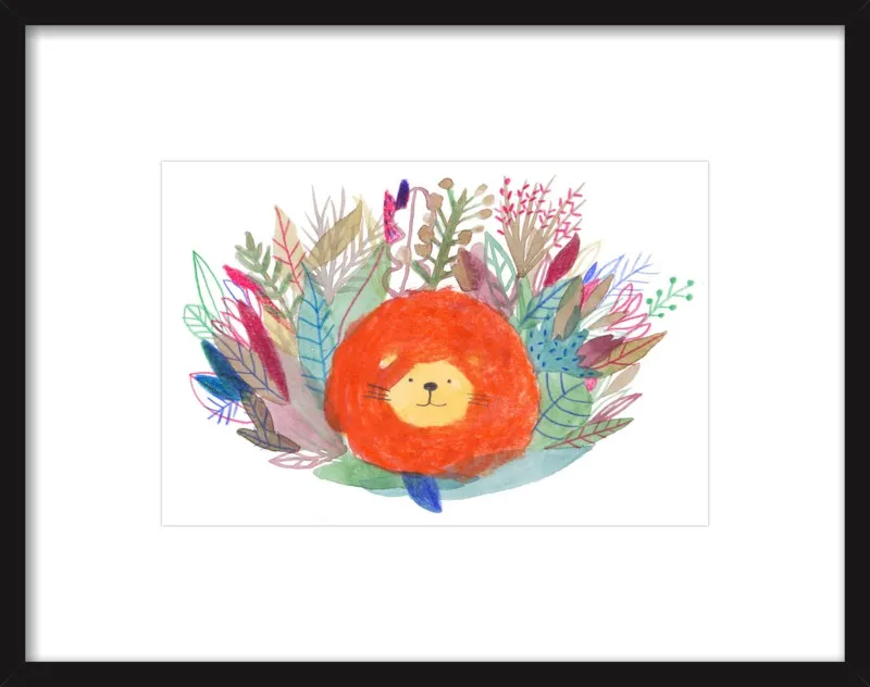 Lion by Marion Barraud for Artfully Walls