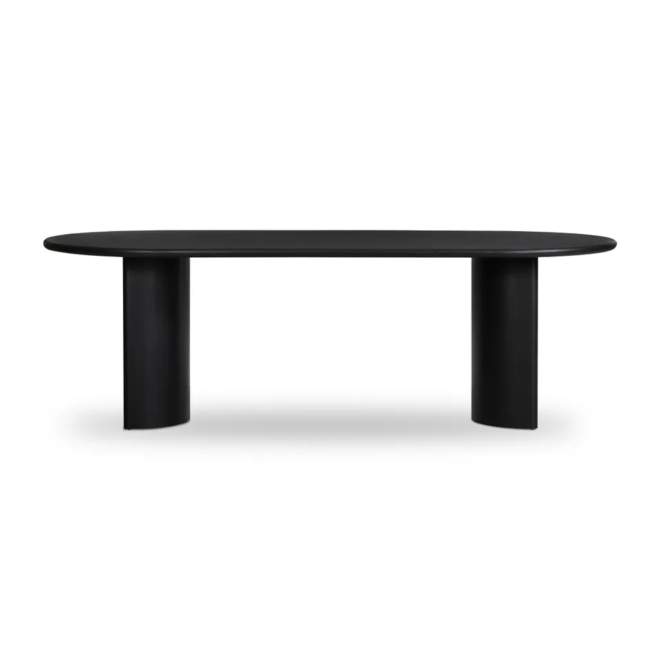 Paden Dining Table 94"- Black Acacia
