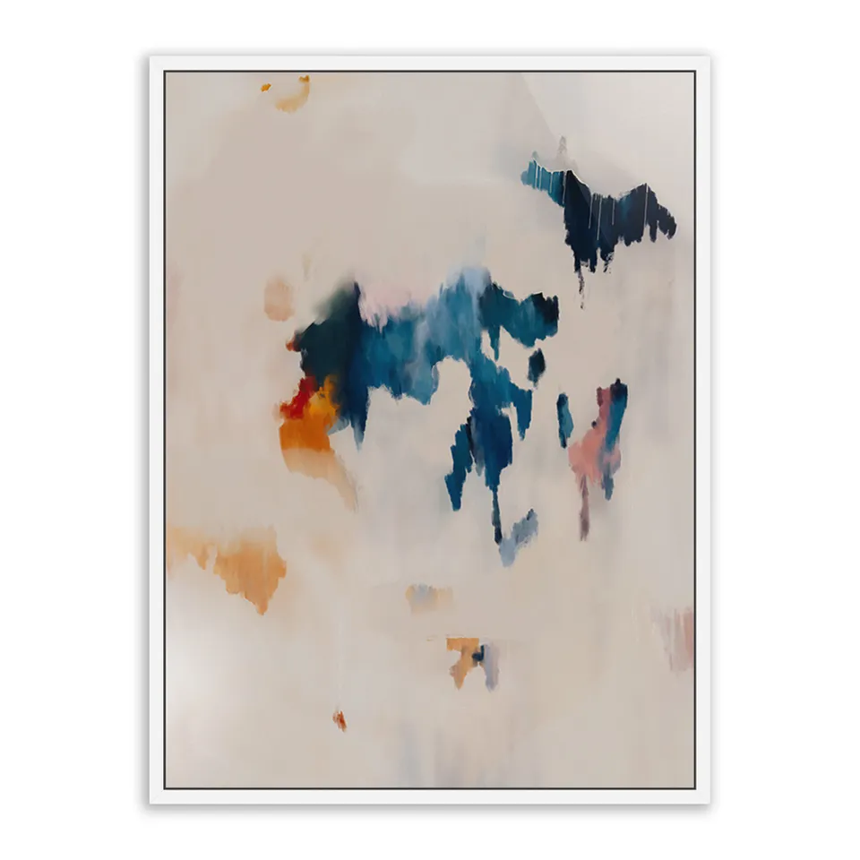 Unfolding No 3 by Patricia Vargas - White Maple Floater