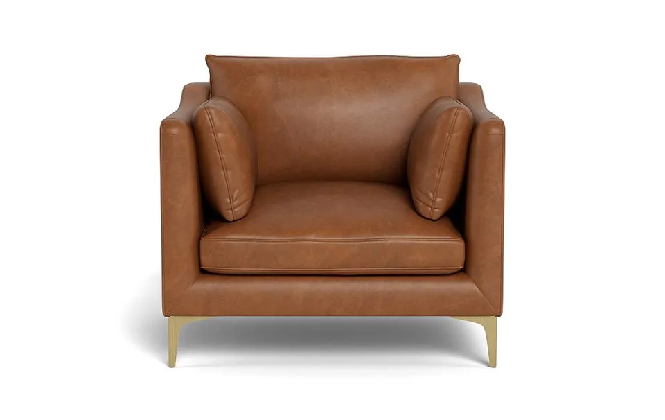 Caitlin Leather Accent Chair by The EverygirlÃ?Â®