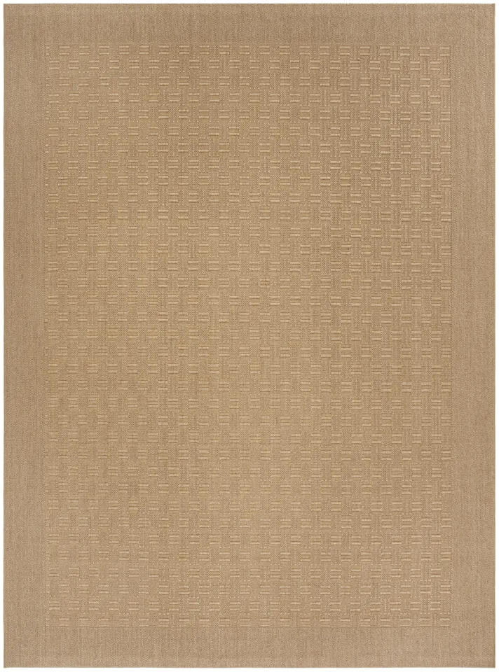 Arlo Home Woven Area Rug, PAB359M, Maize,  8' X 11'