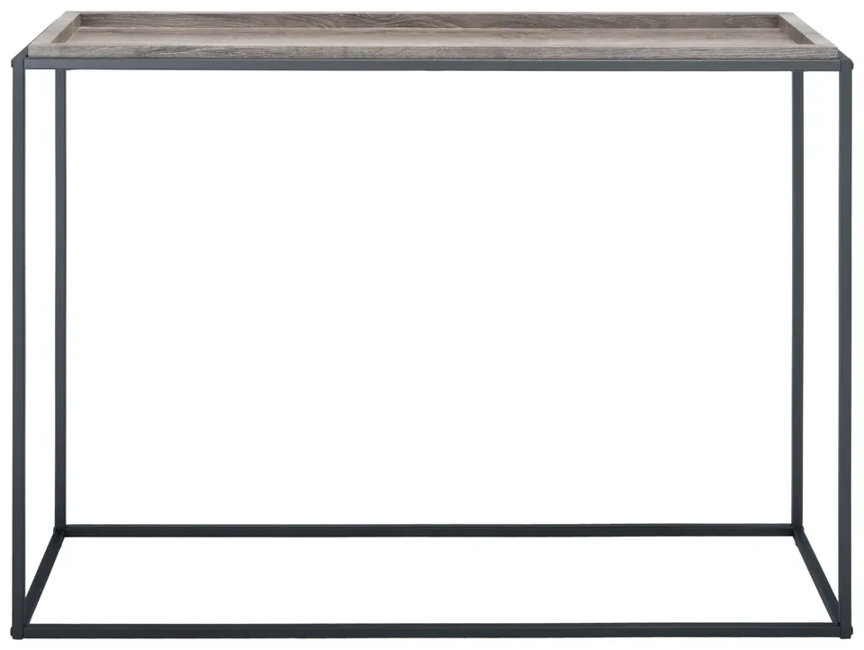Andey Console Table - Brown / Black