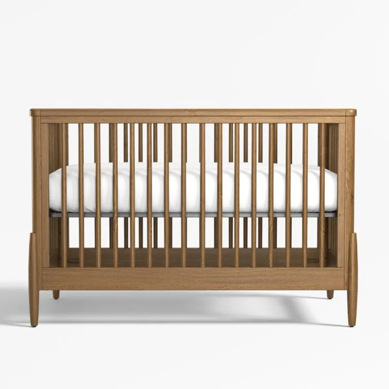 Bodie Flax Wood Convertible Crib