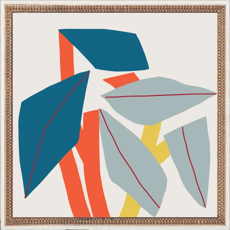 Colourful leaves by Jessica Nielsen for Artfully Walls