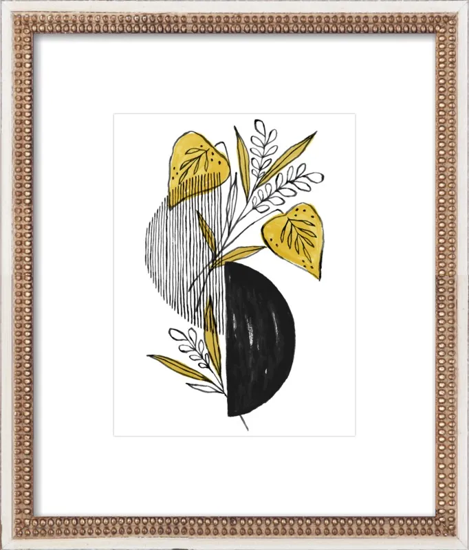 Midnight Foliage by Cece Merkle for Artfully Walls