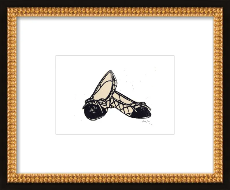 Chanel Ballet Flats by Anna See for Artfully Walls