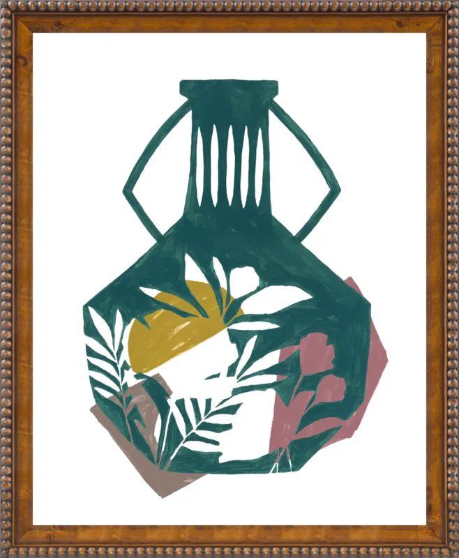 Vase Shapes by Cece Merkle for Artfully Walls