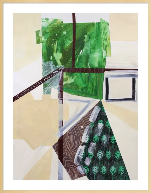 Abstract Study (trail map) by Pamela Staker for Artfully Walls
