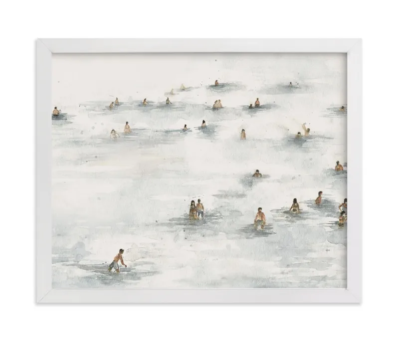 on The Beach Limited Edition Fine Art Print