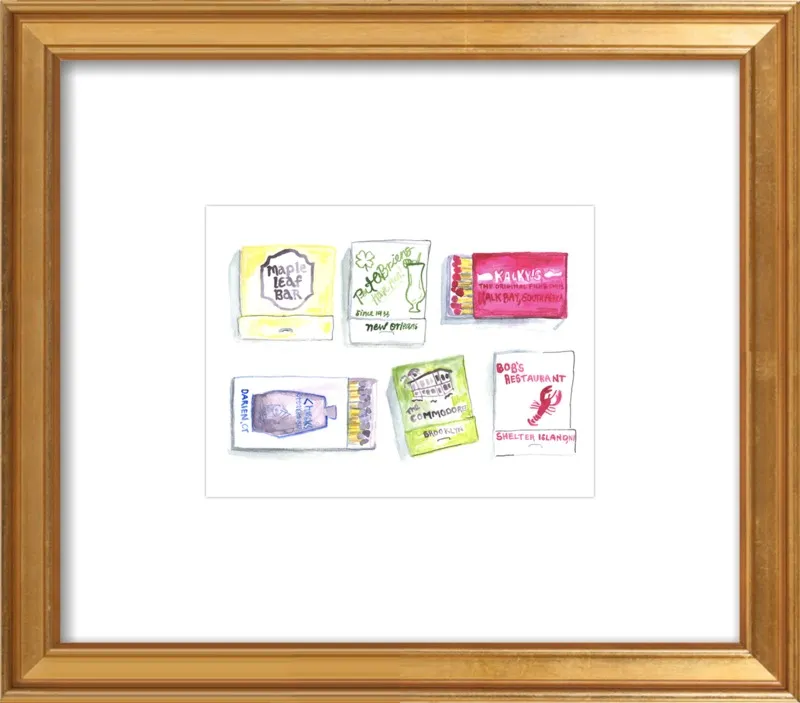 Matchbook Collection by Larsen McDowell for Artfully Walls