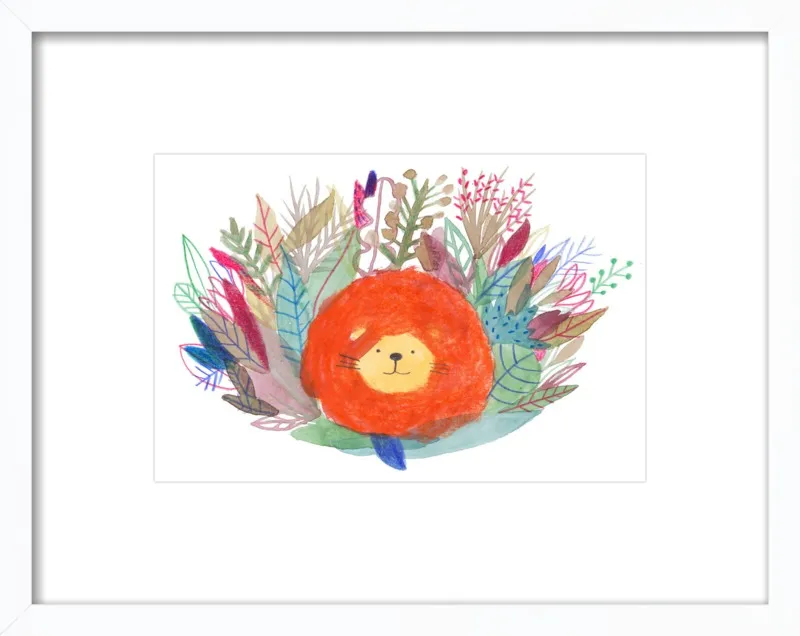 Lion by Marion Barraud for Artfully Walls