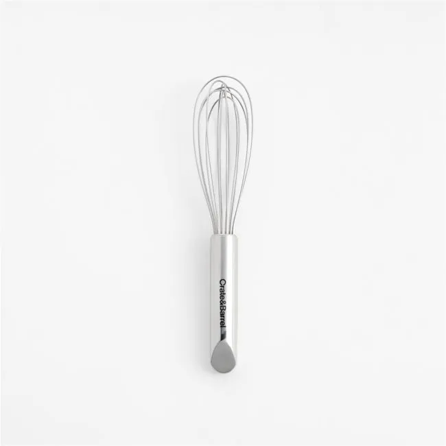 Crate & Barrel Stainless Steel 9.5" Whisk