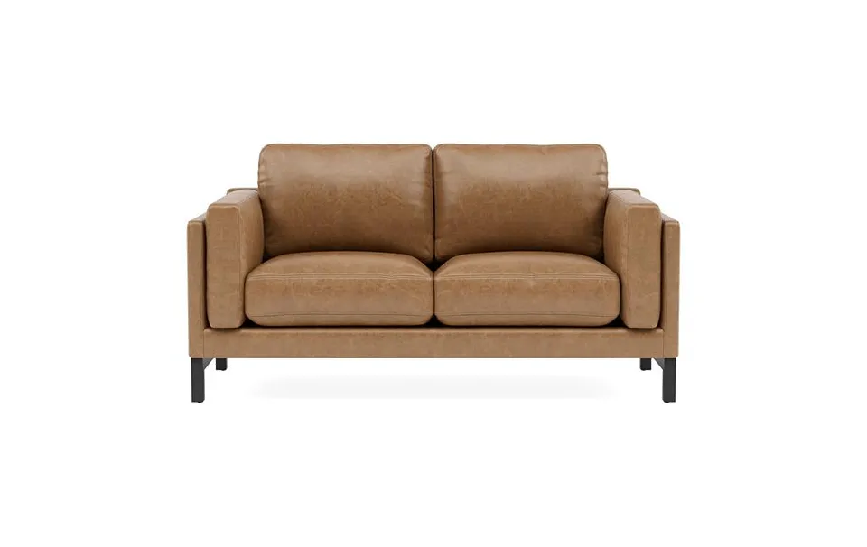 Gaby Leather Loveseat