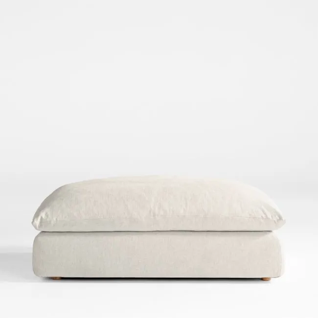 Unwind 51" Slipcovered Ottoman