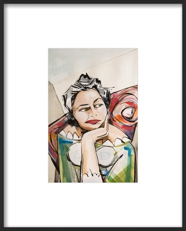 Ponder by Becky Aubry for Artfully Walls