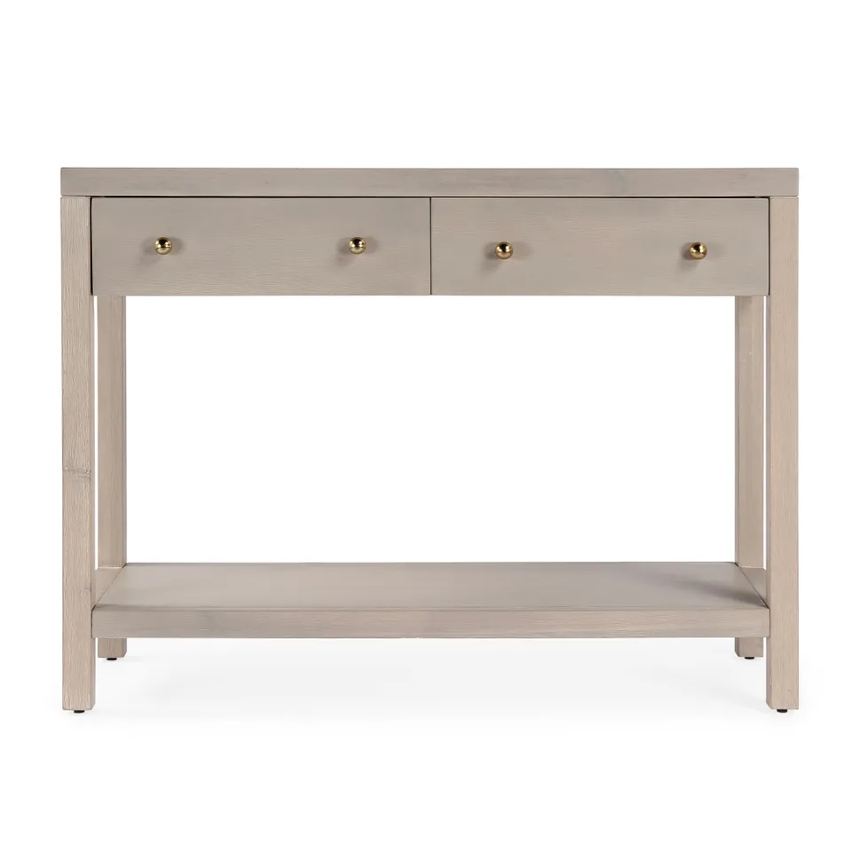 Nora Antique Taupe Console Table