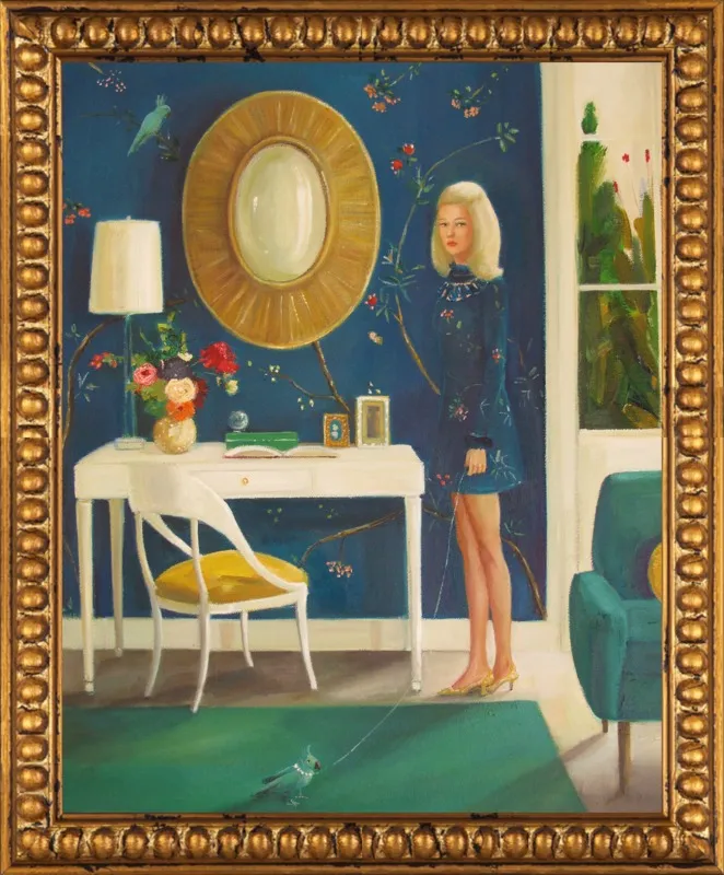 The Invisible Nature of Tansy Fairchild by Janet Hill for Artfully Walls
