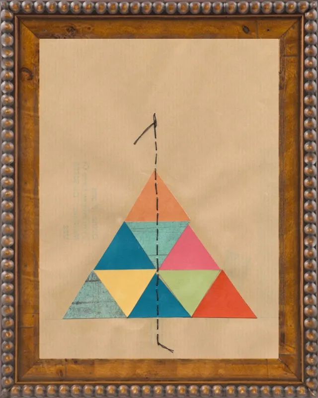 Pyramid Series 1 by Jan Weiss for Artfully Walls