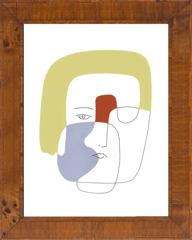 September Blue - Version 05 by Femke Colaris for Artfully Walls