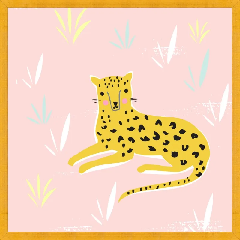 Little Amur Leopard by Lizzie Mackay for Artfully Walls