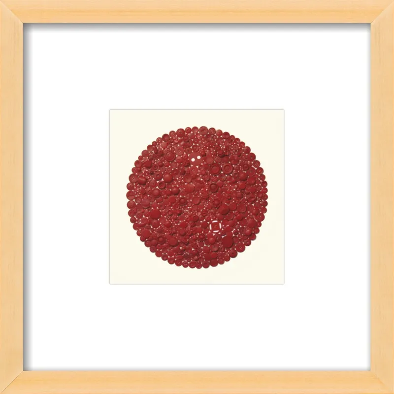 Red Target by Emeline Tate for Artfully Walls