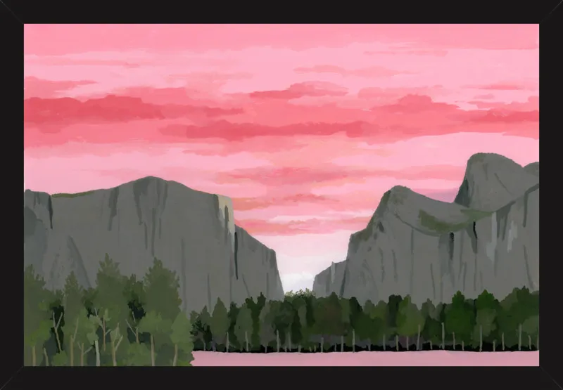 Dawn of Yosemite Park by Hiroyuki Izutsu for Artfully Walls