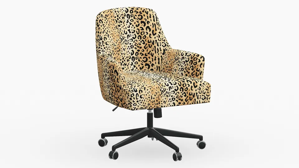 Modern Task Chair, Leopard