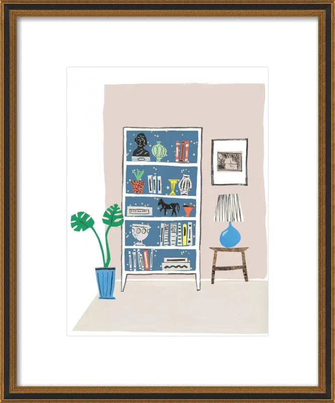 Shelfie by Danielle Kroll for Artfully Walls