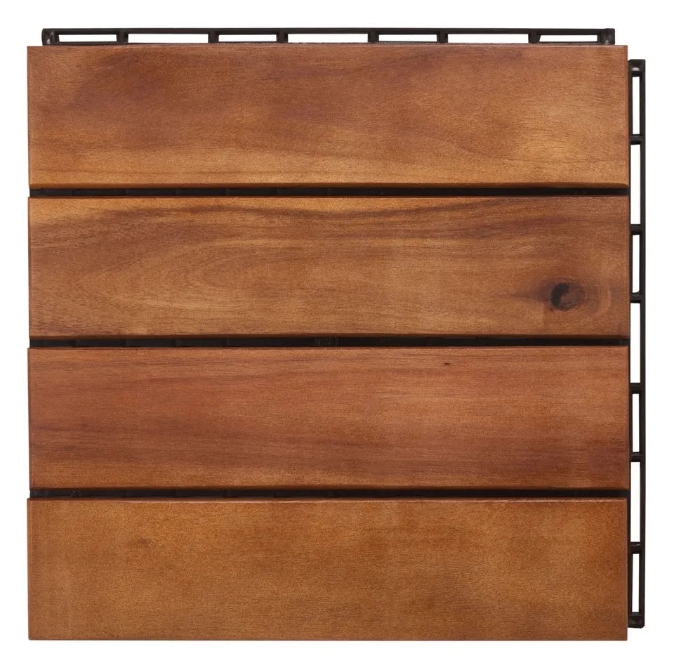 Phuket Wooden Floor Tile - Natural