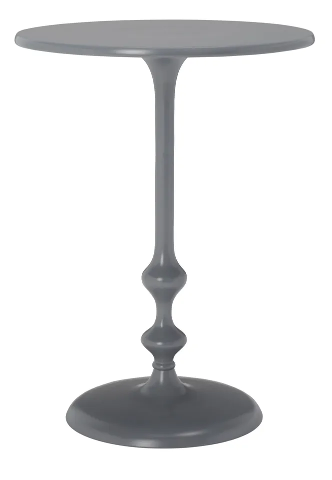 Hydra Round Side Table - Dark Gray