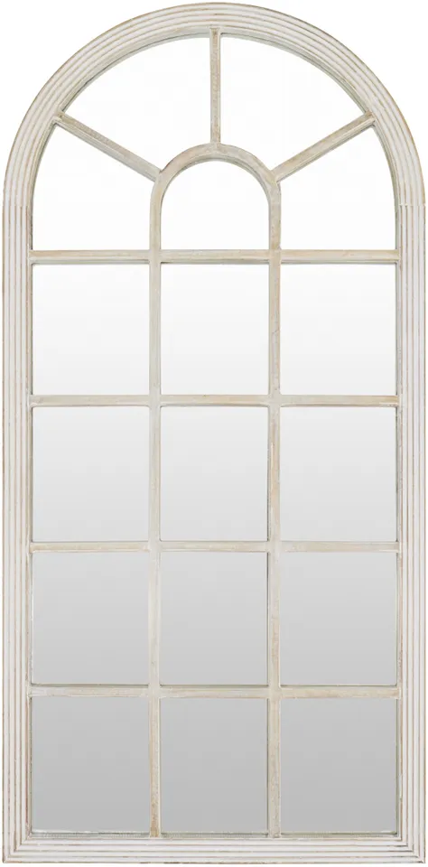 Nahla White 63"H x 30"W x 2"D Full Length Mirror
