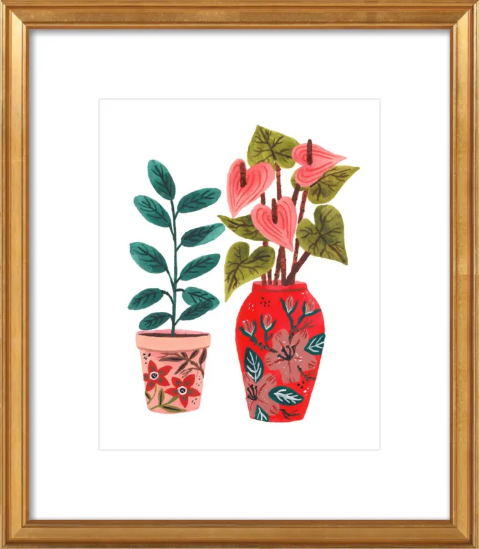 Planter by Ploypisut for Artfully Walls