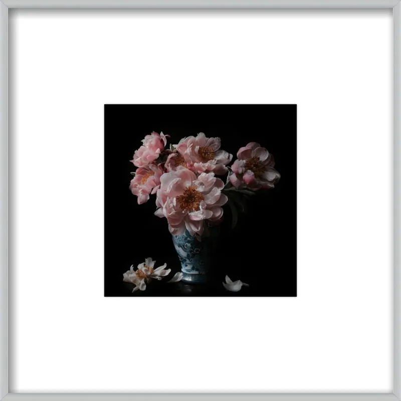 Pink Peonies  by Lucy Snowe for Artfully Walls