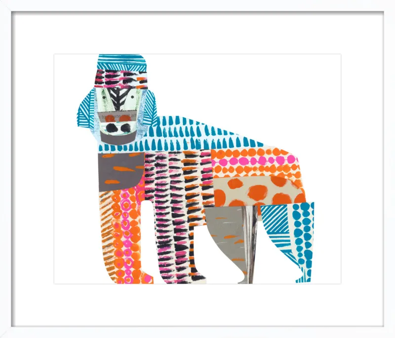 gorilla by Clare Youngs for Artfully Walls