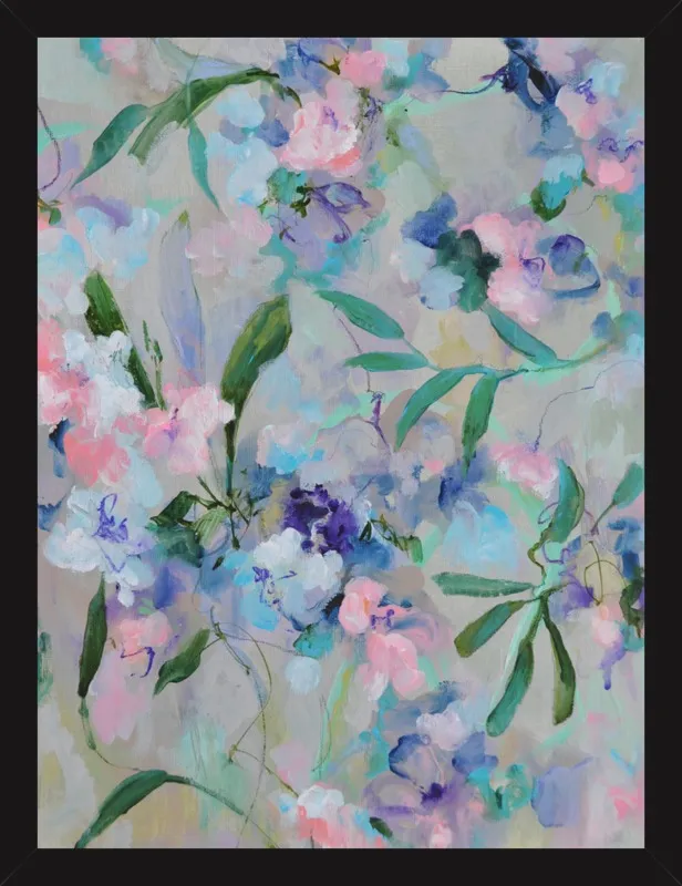 Arrangement in Blue and Lilac by Sonal Nathwani for Artfully Walls
