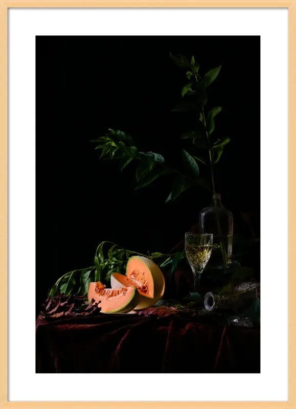 Cantaloupe by Dustin Halleck for Artfully Walls