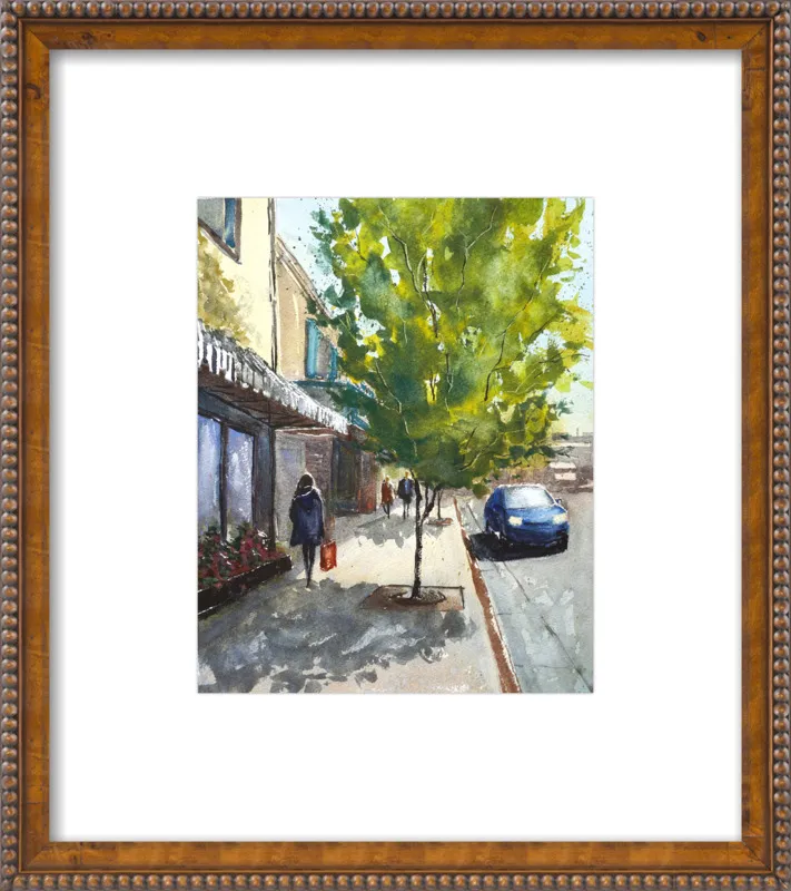 Shops in Laguna by Lauren Dusing for Artfully Walls