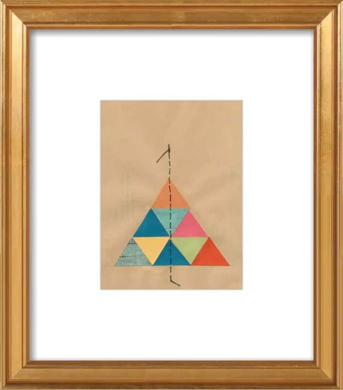 Pyramid Series 1 by Jan Weiss for Artfully Walls