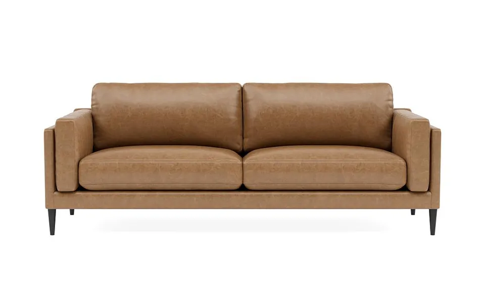 Gaby Leather 2-Seat Sofa