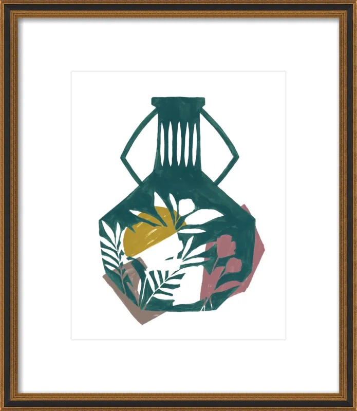 Vase Shapes by Cece Merkle for Artfully Walls