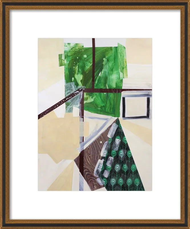 Abstract Study (trail map) by Pamela Staker for Artfully Walls