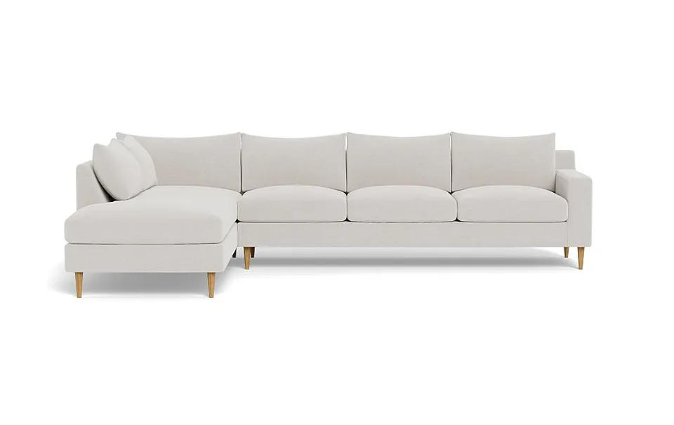 Sloan 4-Seat Left Bumper Sectional