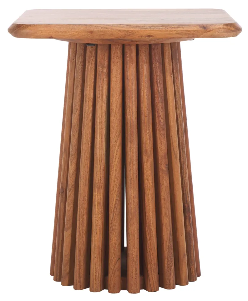 Penelope Wood Accent Table - Natural